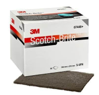 Pussepad, grå  - 3M Scotch-Brite 7448+