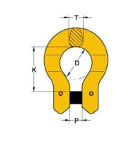 Coupling link, Omega - YOKE YO