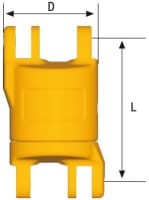 Insulated swivel with roller-bearing - Gunnebo SKLI