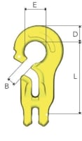 Coupling link - Gunnebo GrabiQ C-Grab CG