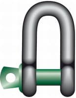 D-sjakkel med skrubolt - Green Pin G-4151