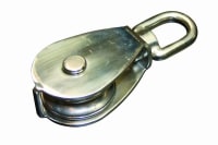 Enskivet blokk, rustfritt stål AISI 304
