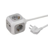 Grenuttak, kube - brennenstuhl® ALEA-Power USB-Charger socket block