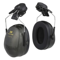 Øreklokke m/ hjelmfeste - 3M™ PELTOR™ Optime™ II, grønn