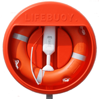 30" lifebuoy housing