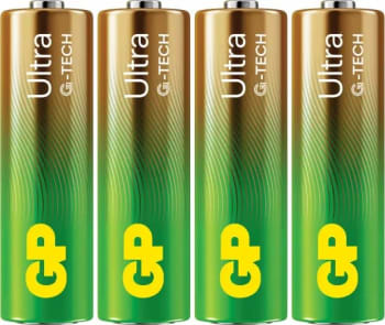 BATTERY ALKALINE 1,5V AA LR06 - 4 PCS