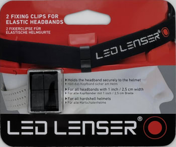 Fixing clips for elastic headbands, 2 pcs