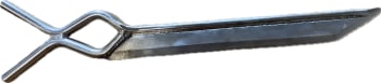 Kniv, rett med fish-tail