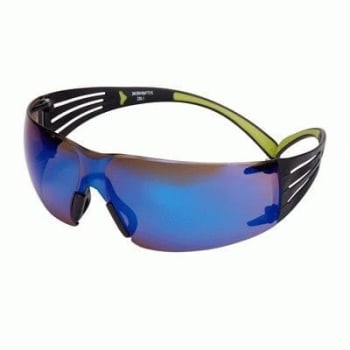 Safety glasses, blue mirror - 3M™ SecureFit™ 408