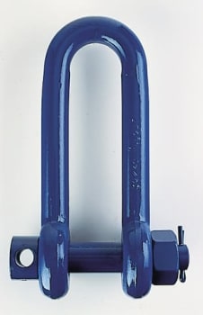 Dee shackle with safety bolt - FRAM, long type C