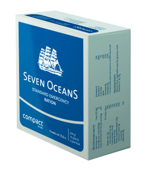 Standard emergency ration for lifeboat.