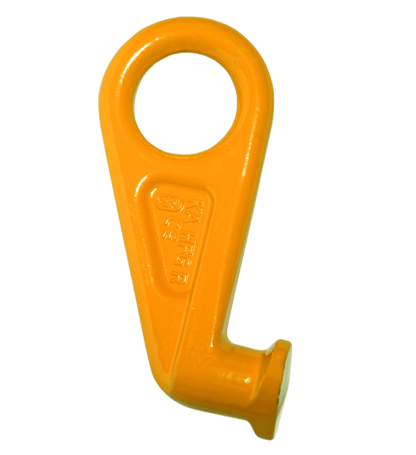 Eye container hook