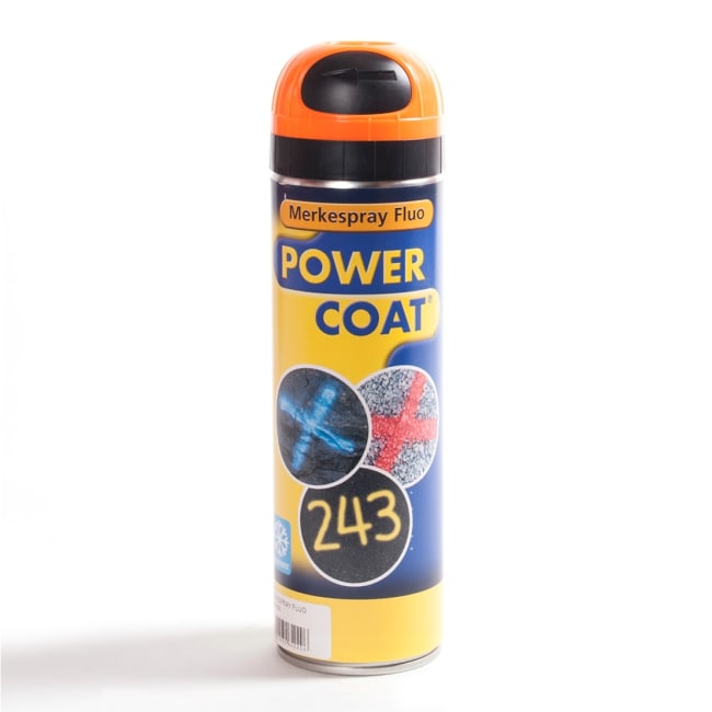 Power coat Merkespray Fluo, Orange