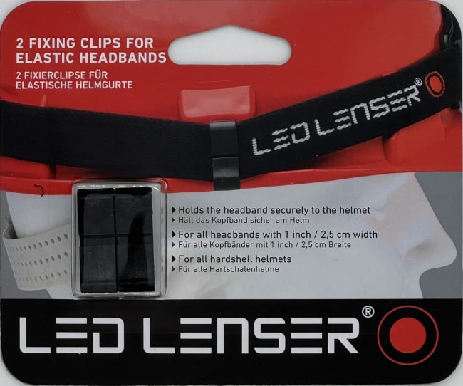 Fixing clips for elastic headbands, 2 pcs