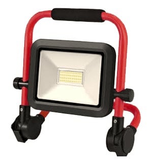 Arbeidslampe, 20W med gulvstativ