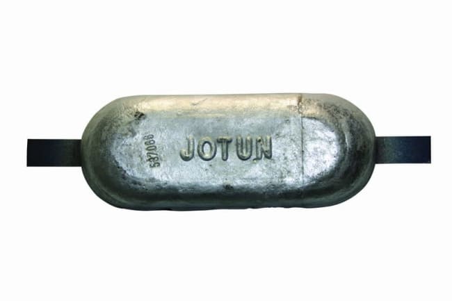 Aluminium hull anode for welding
