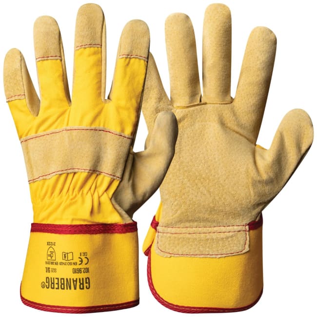 Work gloves, pig split leather - Granberg 102.6910