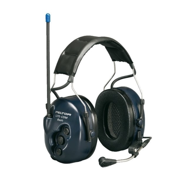 Øreklokke m/ hjelmfeste - 3M Peltor Litecom PMR446