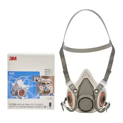 Halvmaske - 3M 6100, str. S