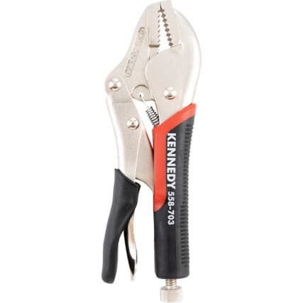 Straight grip wrench, bi-materialhandle - Kennedy