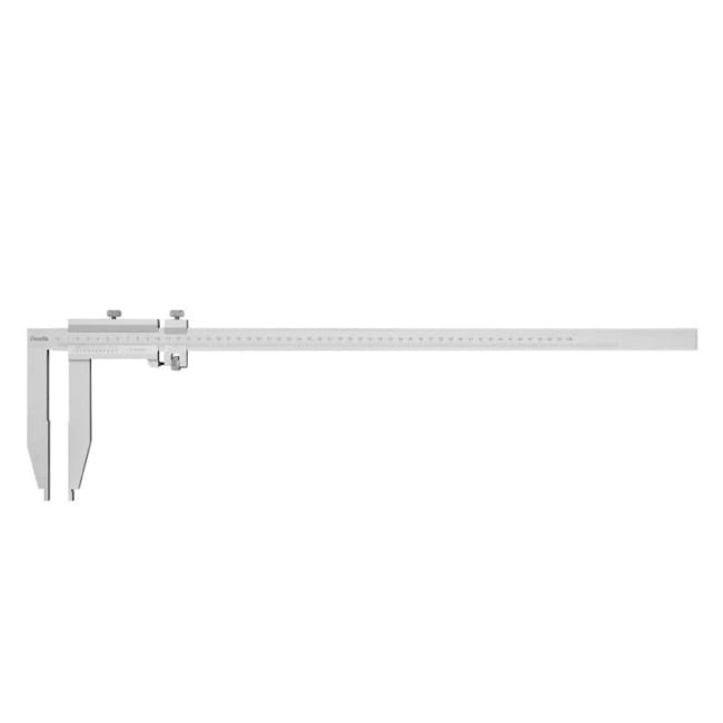 Caliper with fine adjustment screw
