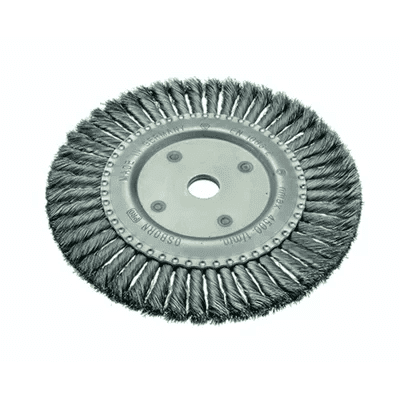 Wheel brush, knotted wire - Osborn, 200 mm