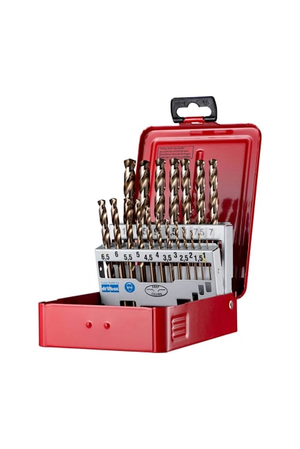 Jobber drill set 1 - 10 mm - Dormer, 19 pcs