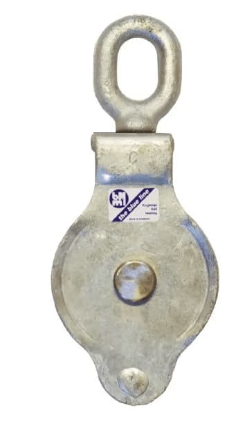 BMM-block, single-sheaved with becket, galvanized