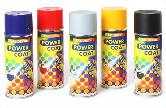 Spray paint - Power Coat RAL Décor