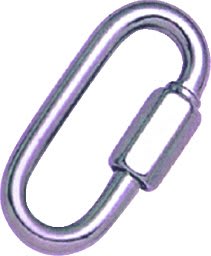 Quick link, stainless steel AISI 316