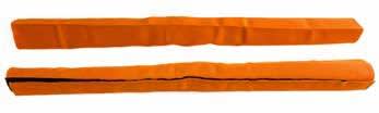 Round edge protector with velcro