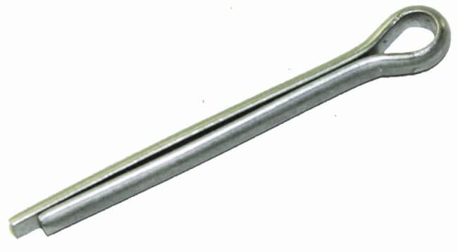 Cotter pin, electrogalvanized