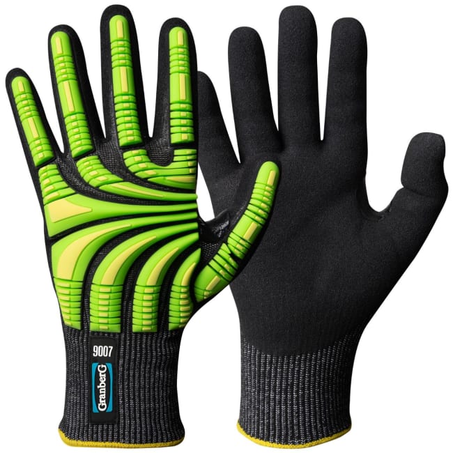 Offshore gloves, Impact, Hi-Viz - Granberg 115.9007