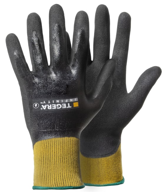 Assembly gloves, nitril, fully dipped - Tegera 8804