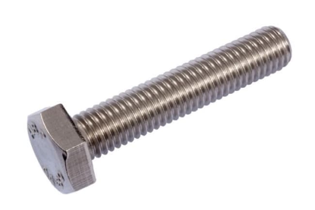 Hexagon bolt, A4-80 stainless, fully threaded, ISO 4017 / DIN 933