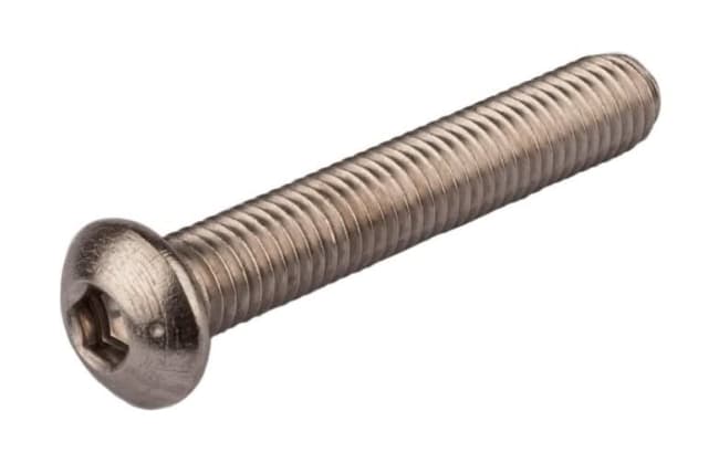 Unbrako bolt - A4 stainless, fully threaded, ISO 7380 / DIN 9427