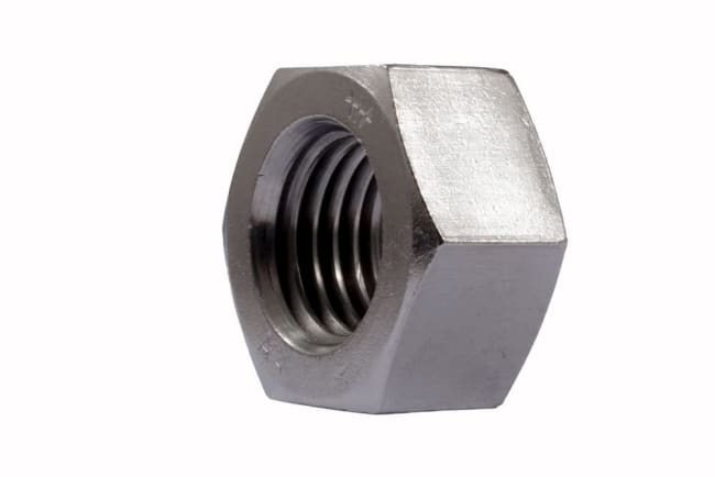 Nut, grade 8, galvanized