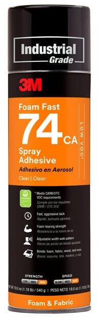 Spraylim - 3M Scotch-Weld 74, Orange
