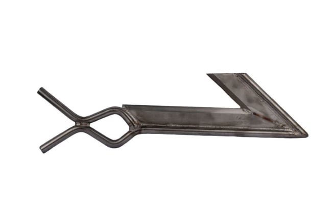 Kniv, krok med fish-tail