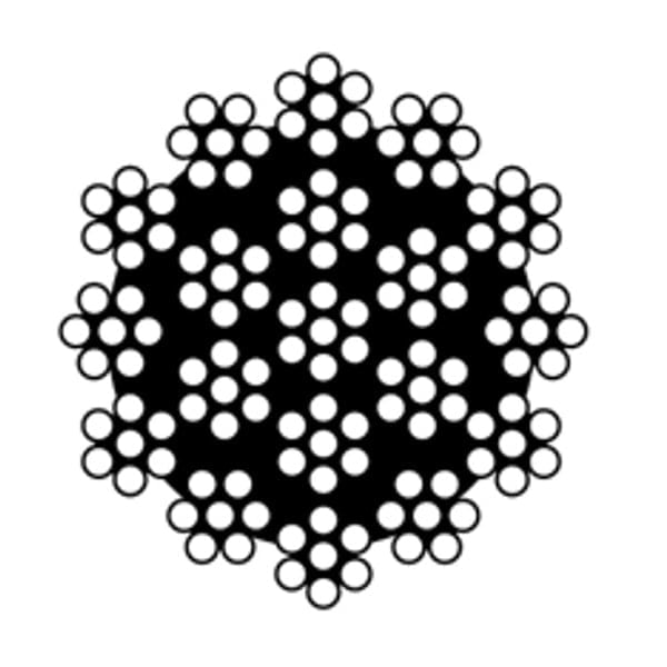7 mm, 19×7 (galv.)