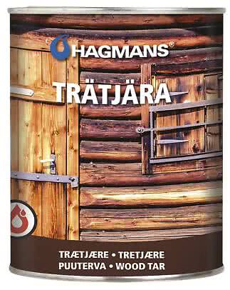 Tretjære - Hagmans, mørkebrun, 1L