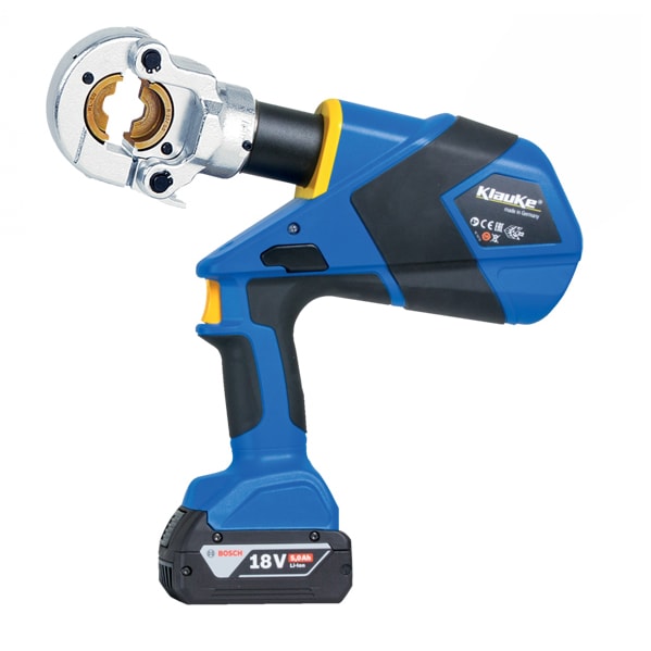Hydraulic crimping tool, battery-powered - Klauke EK6022L