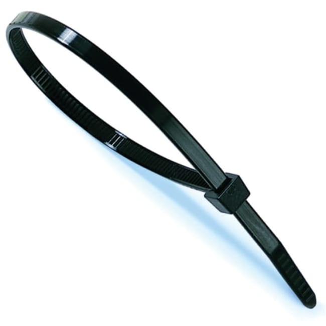 Cable ties, nylon, black - HellermannTyton T-Serie