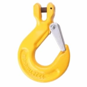Lashing hook with clevis, grade 8
