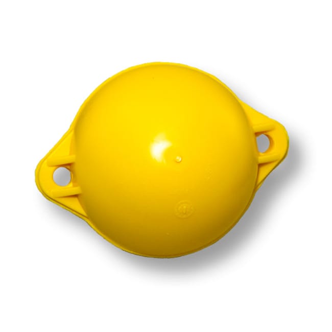 Trålkule med 2 ører, plast, 8"