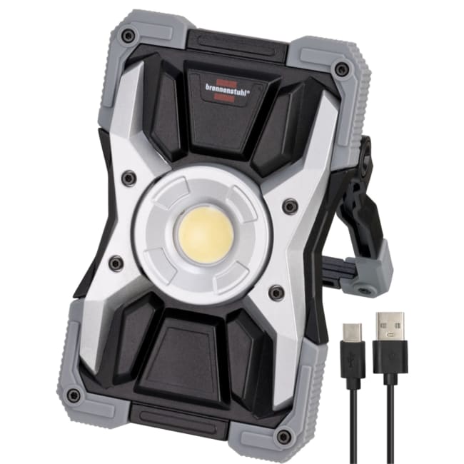 Arbeidslampe, gulv, oppladbar, LED, IP65 - brennenstuhl® RUFUS