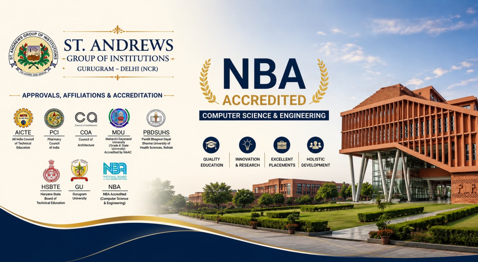 NBA-accredited SAITM building