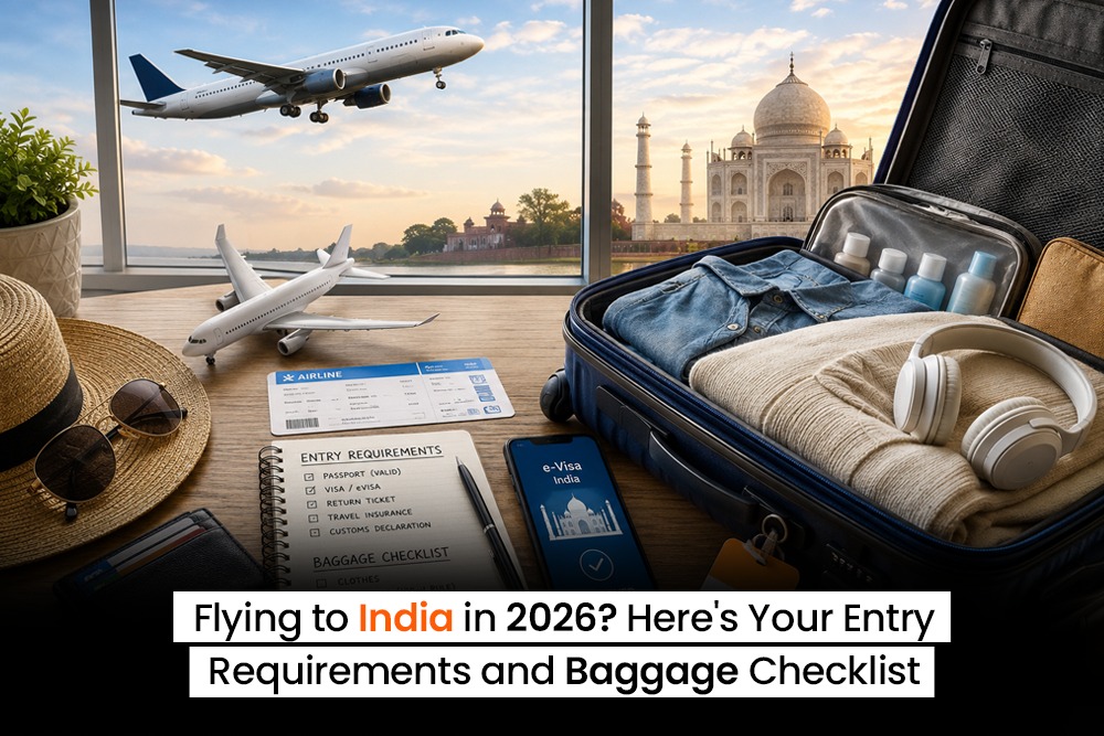 Flying to India in 2026? Here's Your Entry Requirements and Baggage Checklist