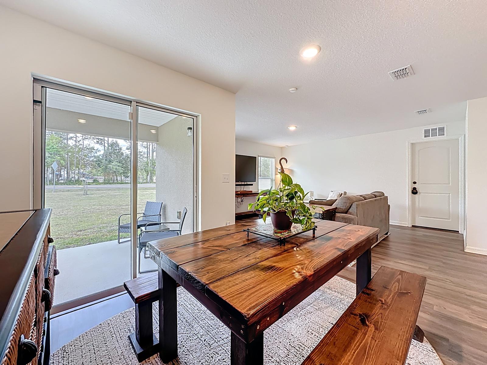 Sliding Door View