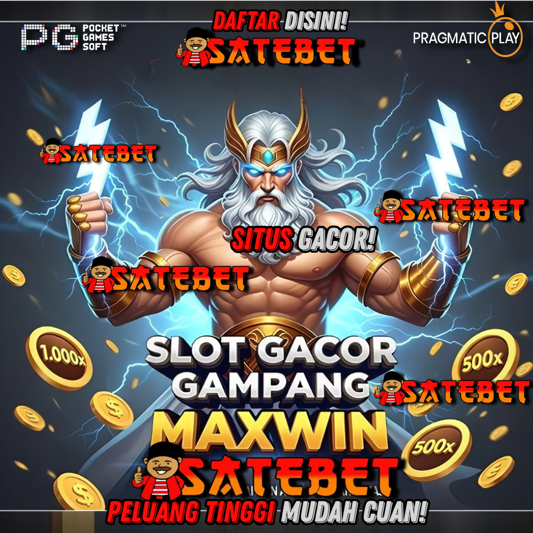 SATEBET: Situs Resmi Slot Gacor Gampang Menang Agen Slot 88 Online Terbaik image 1